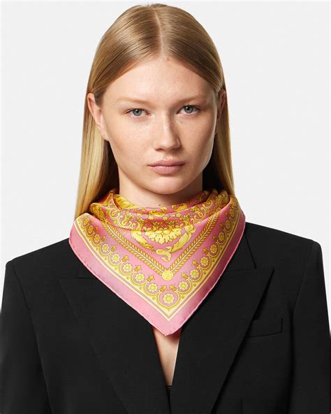 forzieri versace foulards|Versace foulards for women.